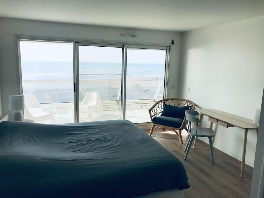 Appart T4 Lumineux Avec Terrasse Vue Mer Le Touquet Bagian luar foto