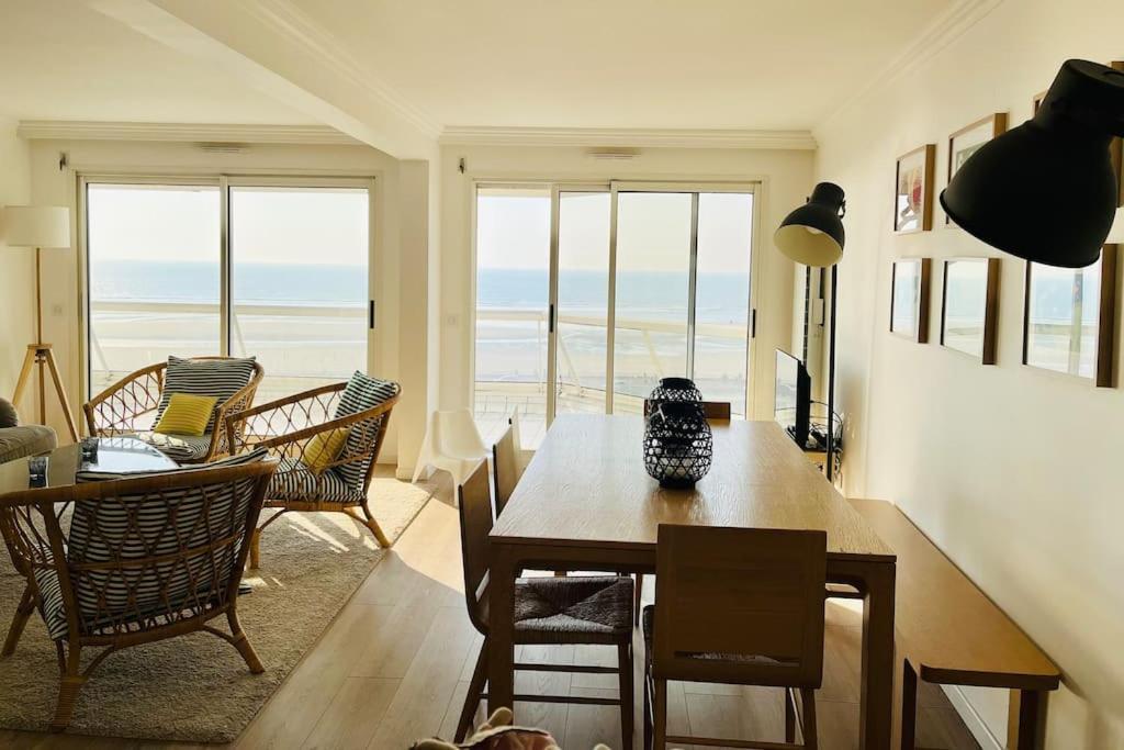 Appart T4 Lumineux Avec Terrasse Vue Mer Le Touquet Bagian luar foto