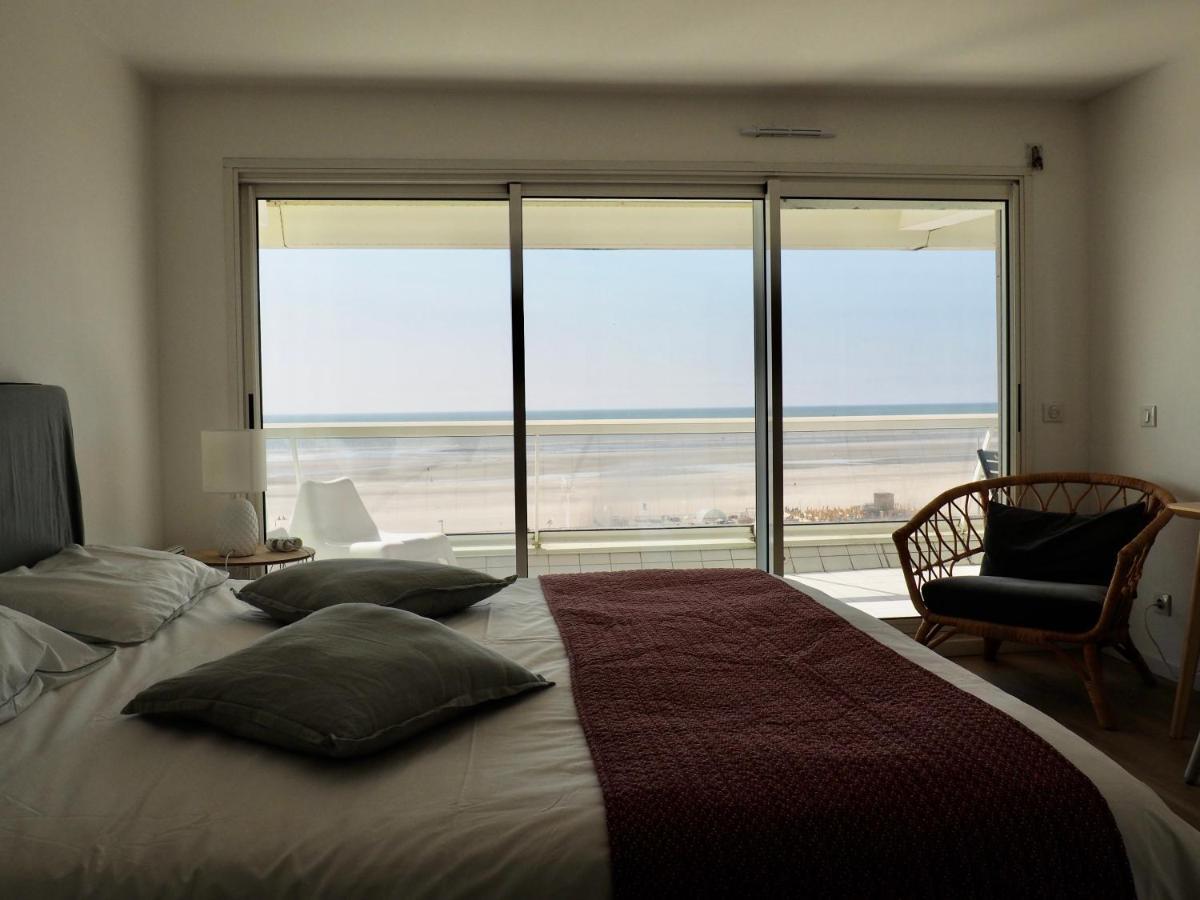 Appart T4 Lumineux Avec Terrasse Vue Mer Le Touquet Bagian luar foto